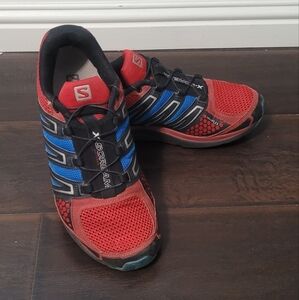 Men's Salomon X-Scream running shoes, size 8